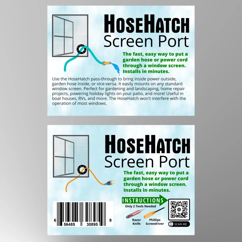 Hose Hatch Package Label